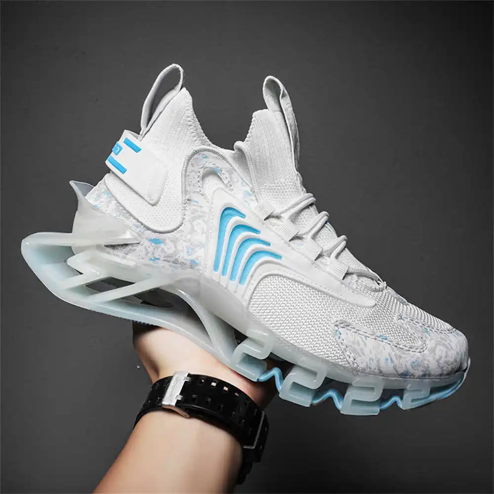 Streetwear Brand Shoes - Blaue Slipon-lange rosa Stiefel, hellgrüne Sneakers,
