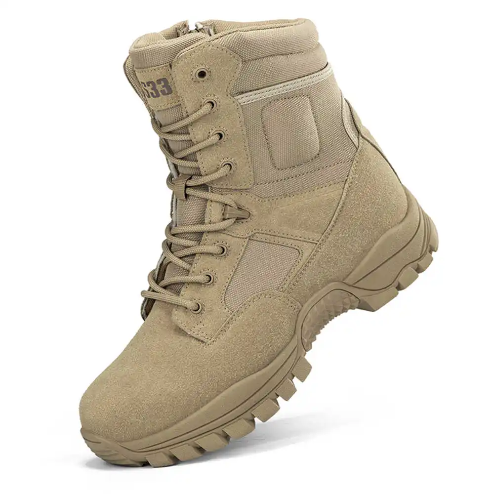 Streetwear Brand In Uk - Rutschfeste Wanderstiefel aus echtem Leder, Designer-Schuhe