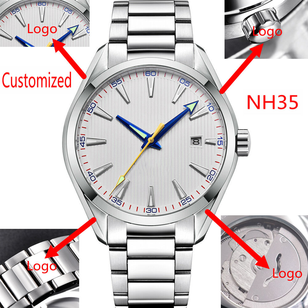 Streetwear Brand Luxury - Benutzerdefiniertes Logo 41mm Herren Miyota/NH35 Automatikuhren