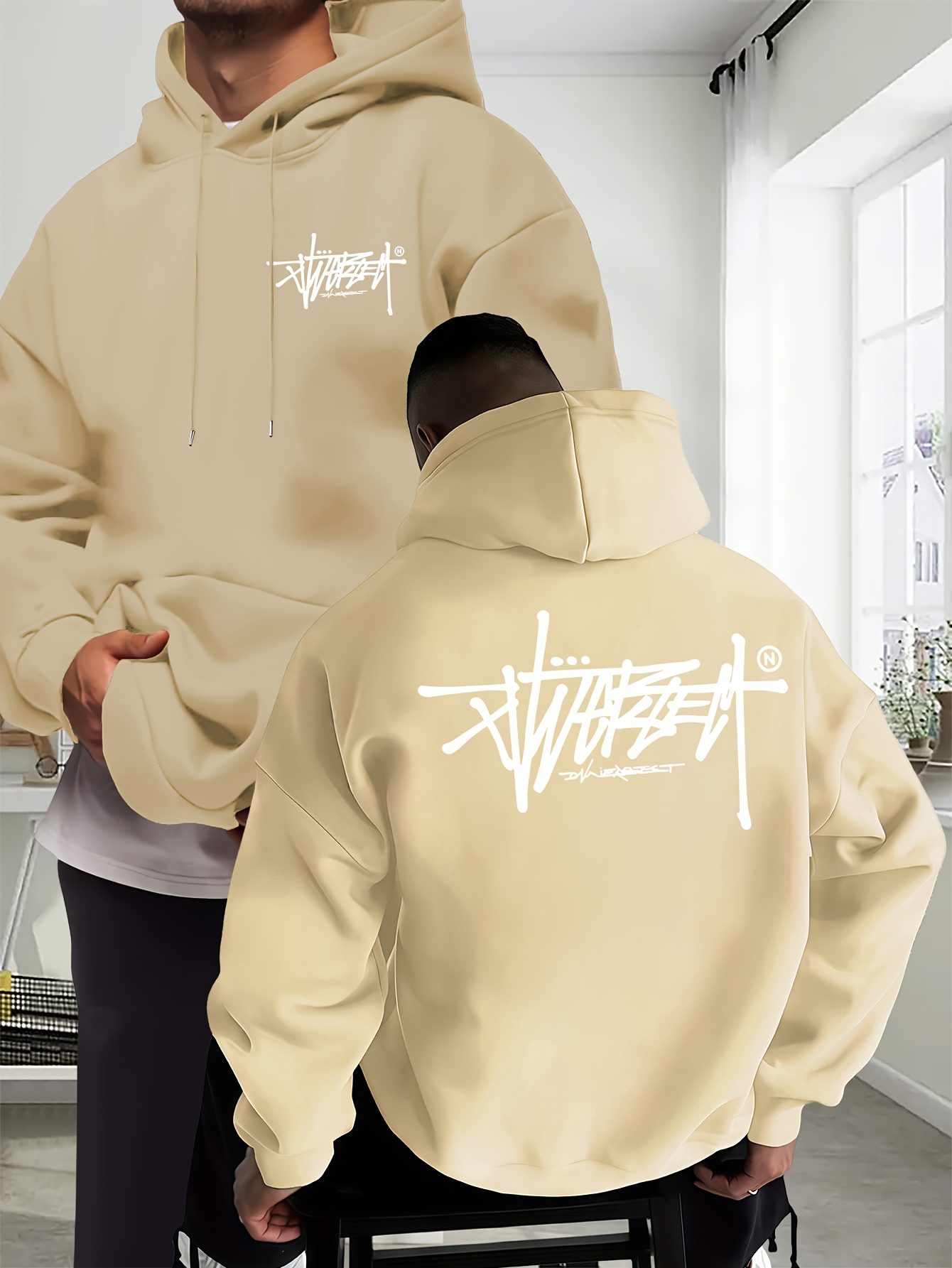 Streetwear Brand Korea - Korea 2026 Luxusmarke Grafik-Hoodie für Herren