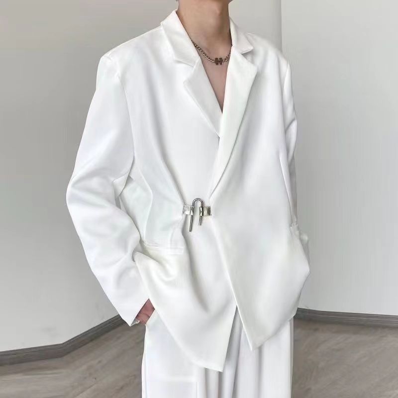 Herren Weißes Casual Blazer-Se – Brand Streetwear Instagram Bewertung und Preis