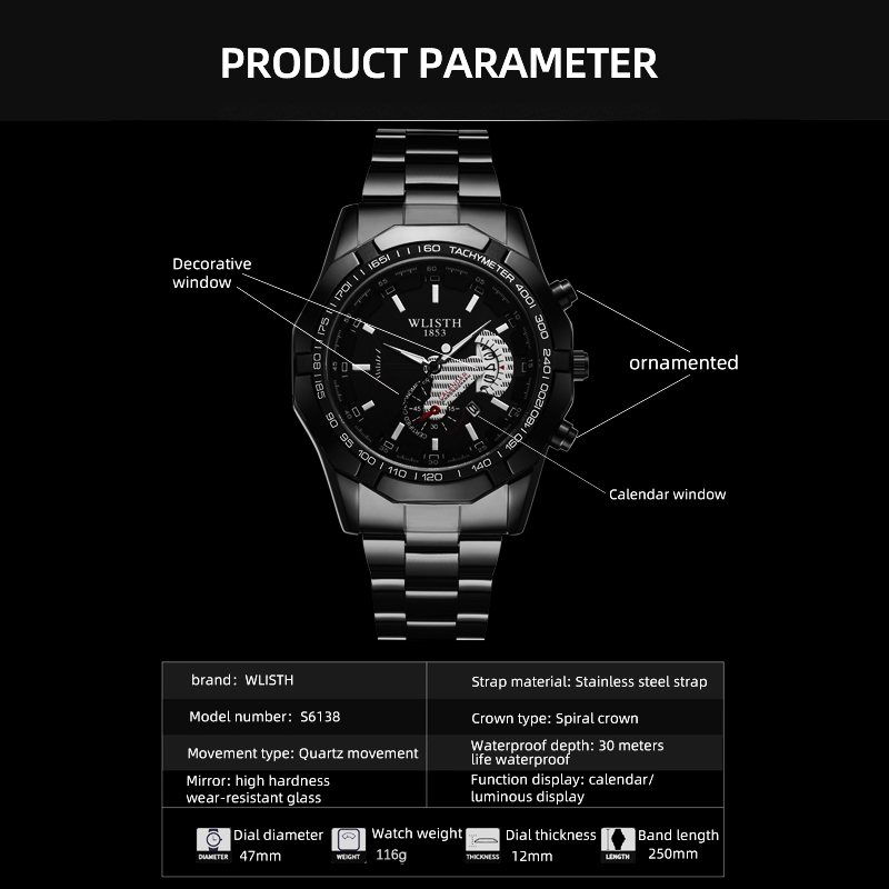 Luxusmarke Herrenuhr Wasserdic – Streetwear Brand Luxury Bewertung und Preis