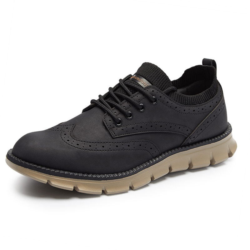 Frühling Herbst Herren Brogues – Streetwear Brand Luxury Bewertung und Preis