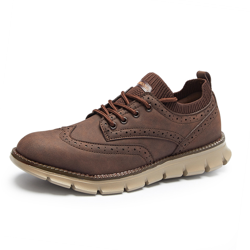 Frühling Herbst Herren Brogues – Streetwear Brand Luxury Bewertung und Preis