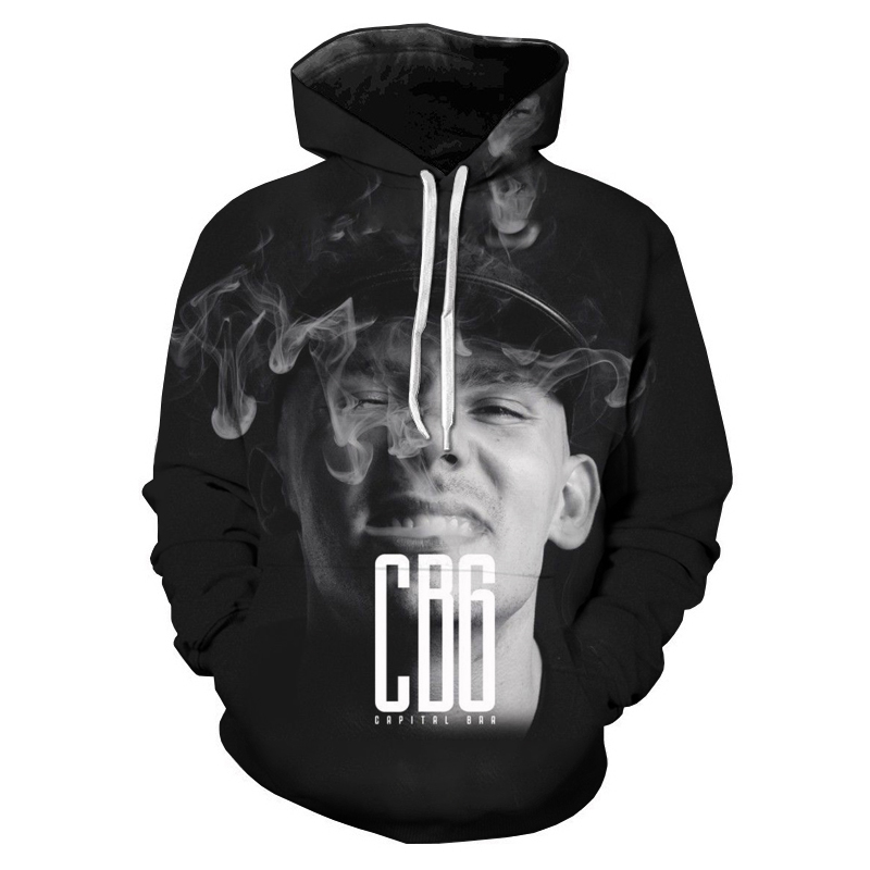 Rapper CB6 Gedruckt Hoodies Mä – Streetwear Brand Tracksuit Bewertung und Preis
