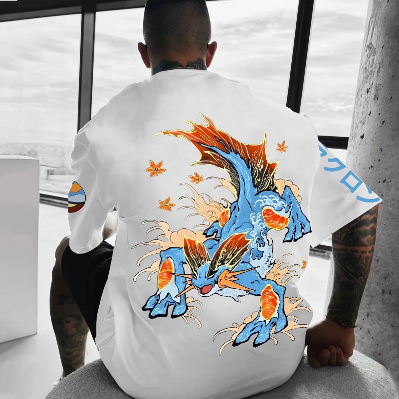Pokémon Co-Branding Print T-Sh – Streetwear Brand Shoes Bewertung und Preis