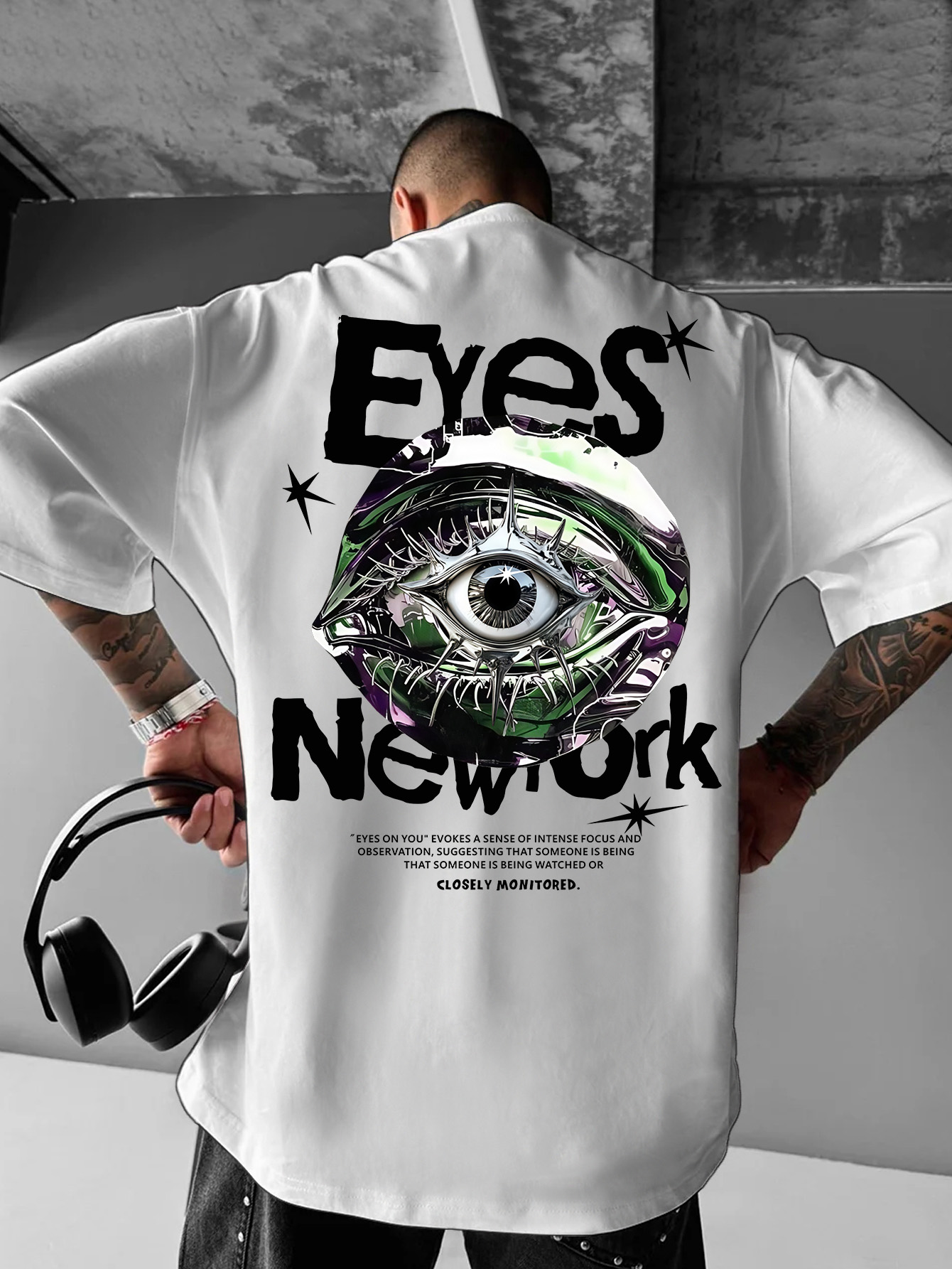 Herren Oversized New York Goth – Streetwear Brand New York Bewertung und Preis